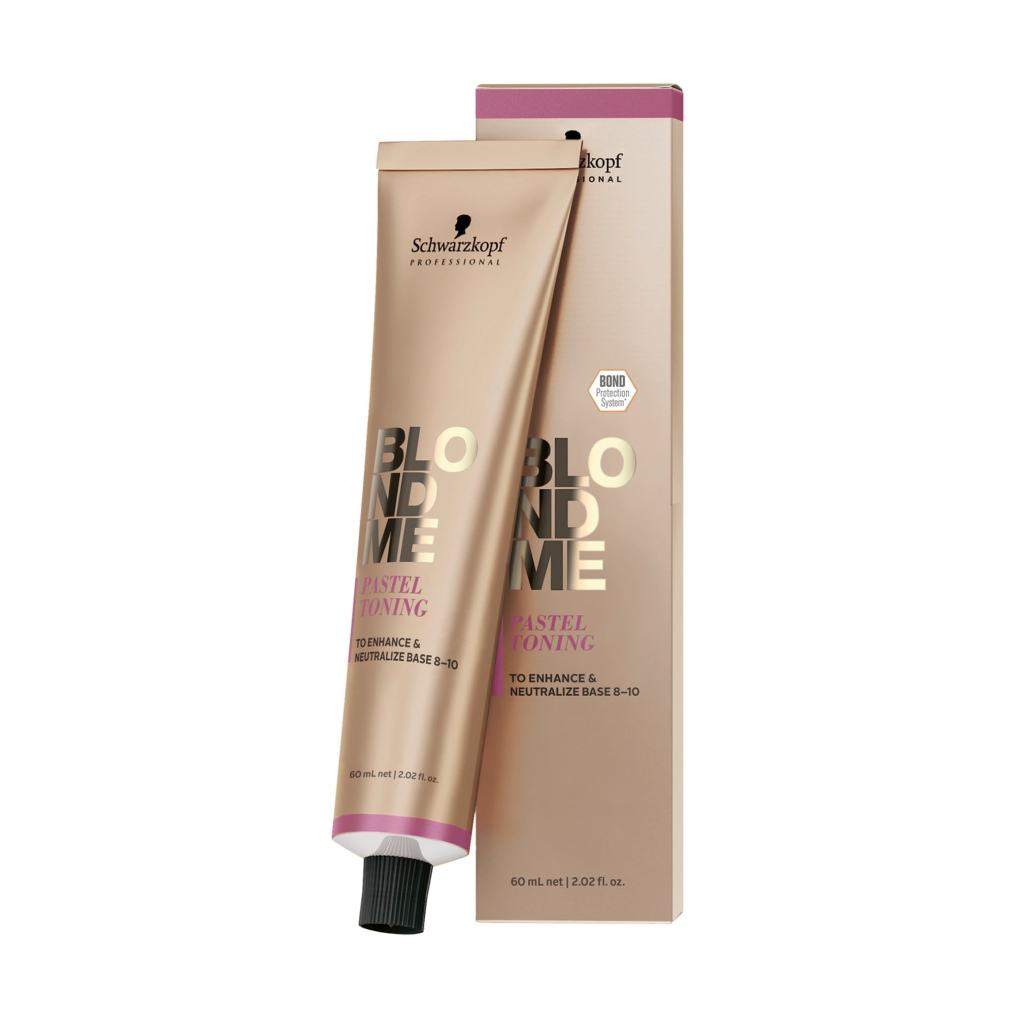 Уцінка! Тонувальний бондінг-крем для волосся Schwarzkopf Professional BlondMe Pastel Toning, Strawberry, 60 мл